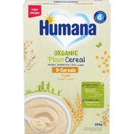 Humana Organic Plain 5 Cereals 200g