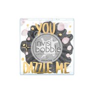 Invisibobble You Dazzle me Sparkling Dark Silver Каучук за коса 1 брой