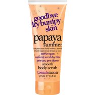 Treaclemoon Papaya Summer Body Scrub 225ml - Нежен ексфолиант за тяло с аромат на папая и натурални парчета кокосови черупки Treaclemoon Papaya Summer Body Scrub 225ml - Нежен ексфолиант за тяло с аромат на папая и натурални парчета кокосови черупки