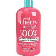 Treaclemoon Wild Cherry Magic Bath & Shower Gel 500ml - Освежаващ и овлажняващ душ гел за тяло с плодов аромат на дива череша Treaclemoon Wild Cherry Magic Bath & Shower Gel 500ml - Освежаващ и овлажняващ душ гел за тяло с плодов аромат на дива череша