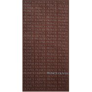 Prince Oliver Velour Jacquard 180×90cm Deluxe Sea Towel Памучна плажна кърпа 1 брой - Chocolate/Gray
