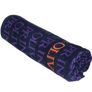 Prince Oliver Velour Jacquard 180×90cm Deluxe Sea Towel Памучна плажна кърпа 1 брой - Blue/Purple