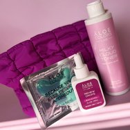 Aloe Colors Promo Skincare Bag Renew With Bakuchiol Renew Drops Serum 50ml & Milky Cloud Toner 200ml & Eye Patces Set 1 бр & Подарък торбичка 1 бр