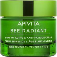 Apivita Promo Bee Radiant Rich Texture Anti-Fatigue Cream 50ml & Подарък Cleansing Creamy Foam 75ml & Express Beauty Orange Face Mask 2x8ml & торбичка 1 бр