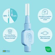 Tepe Interdental Brush Extra Soft 8 бр - Size 1 (0.45mm)