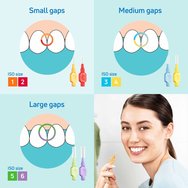 Tepe Interdental Brush Extra Soft 8 бр - Size 1 (0.45mm)