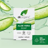 Dr Organic Αloe Vera Soap Soothe & Refresh 100g