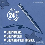 NYX Professional Makeup Epic Ink Eyeliner 1ml - 10 Mid (Night) Rise