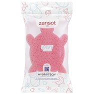 Zansot Baby 6 Months Sponge 1 брой - Розова Костенурка - Бебешка гъба, идеална за чувствителната кожа на вашето бебе