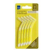 Intermed Ergonomic InterBrush 5 Τεμάχια Size 4 - 0.7mm - Интердентални четки със специална анатомична дръжка Жълта Intermed Ergonomic InterBrush 5 Τεμάχια Size 4 - 0.7mm - Интердентални четки със специална анатомична дръжка Жълта