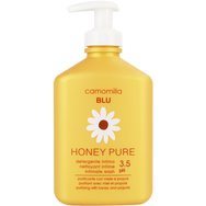 Camomilla Blu Honey Pure Intimate Wash 300ml - Почистващ лосион за чувствителна зона Apali със свежо усещане с помпа