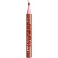 Nyx Professional Makeup Lip Lingerie Staining Wear Lip Liner 1ml - 02 Naughty Nude