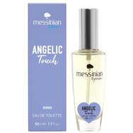 Messinian Spa Angelic Touch Eau De Toilette Дамски парфюм с нотки на цитрусови плодове & деликатни цветя за елегантна & незабравима аура Нежен, но пленителен, модерен, но & вечен 50ml Messinian Spa Angelic Touch Eau De Toilette Дамски парфюм с нотки на цитрусови плодове & деликатни цветя за елегантна & незабравима аура Нежен, но пленителен, модерен, но & вечен 50ml