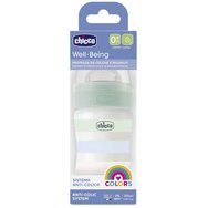 Chicco Well-Being Anti-Colic System 0m+, 150ml, Код 2861111 - Мента