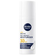 Nivea Men Sensitive Daily Protect Moisturiser Face Cream 30Spf, 50ml Nivea Men Sensitive Daily Protect Moisturiser Face Cream 30Spf, 50ml