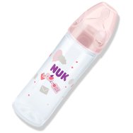 Nuk Classic Bottle Silicone 0-6m 250ml, Код 10536563 - Розов