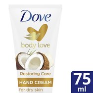Dove Body Love Restoring Care Hand Cream with Coconut & Almont Milk 75ml
