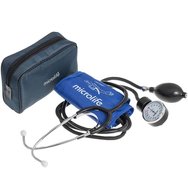 Microlife BP AG1-30 Aneroid Blood Pressure Kit Аналогов Метален Апарат за Кръвно Налягане за Ръка с Вграден Стетоскоп 1 Брой Microlife BP AG1-30 Aneroid Blood Pressure Kit Аналогов Метален Апарат за Кръвно Налягане за Ръка с Вграден Стетоскоп 1 Брой