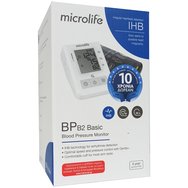 Microlife BP B2 Basic Цифров монитор за кръвно налягане на ръката с технология за откриване на аритмия и оптимално налягане и ко