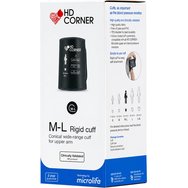 Microlife Hd Corner Rigid Conical Wide Range Rigid Cuff for Uper Arm M-L, 22-42 cm 1 Брой - Маншет за Ръка за Апарат за Кръвно Налягане за Възрастни 1 Брой