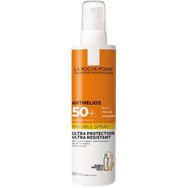 La Roche-Posay Anthelios Invisible Spray Ultra Protection Spf50+, 200ml - Слънцезащитен спрей за лице и тяло с много висока защита La Roche-Posay Anthelios Invisible Spray Ultra Protection Spf50+, 200ml - Слънцезащитен спрей за лице и тяло с много висока защита