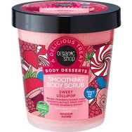 Organic Shop Body Desserts Sweet Lollipop Smoothing Body Scrub 450ml - Απολεπιστικό Σώματος με Εκχύλισμα Φράουλας, Βατόμουρου, Μαύρου Κερασιού & Ζάχαρη για Ελαστικότητα & Απαλό Δέρμα Organic Shop Body Desserts Sweet Lollipop Smoothing Body Scrub 450ml - Απολεπιστικό Σώματος με Εκχύλισμα Φράουλας, Βατόμουρου, Μαύρου Κερασιού & Ζάχαρη για Ελαστικότητα & Απαλό Δέρμα