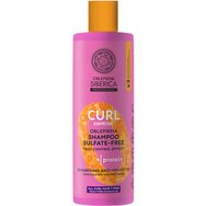 Oblepikha Siberica Professional Curl Sulfate Free with Biolipid Complex & Protein Anti-Frisottis Shampoo 400ml - Шампоан за къдрици с пшеничен протеин Oblepikha Siberica Professional Curl Sulfate Free with Biolipid Complex & Protein Anti-Frisottis Shampoo 400ml - Шампоан за къдрици с пшеничен протеин