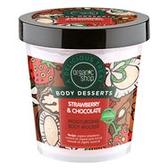 Organic Shop Body Desserts Strawberry & Chocolate Moisturizing Body Mousse 450ml - Хидратиращ мус за тяло с ягоди и шоколад Organic Shop Body Desserts Strawberry & Chocolate Moisturizing Body Mousse 450ml - Хидратиращ мус за тяло с ягоди и шоколад