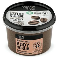 Organic Shop Coffee & Sugar Softening Scrub 250ml - Ексфолиант за тяло за мекота с кафе и захар Organic Shop Coffee & Sugar Softening Scrub 250ml - Ексфолиант за тяло за мекота с кафе и захар