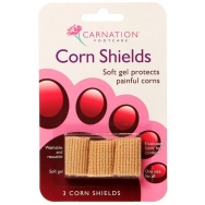 Carnation Corn Shields 3бр - Подложки, които абсорбират удара и намаляват триенето на пръстите Carnation Corn Shields 3бр - Подложки, които абсорбират удара и намаляват триенето на пръстите