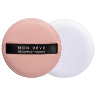 Mon Reve 06 Compact Powder Sponge 2 броя Изключително мека гъба с висока абсорбция на пудра за удобно и равномерно нанасяне