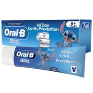 Oral-B Pro Junior 6-12 Years Toothpaste 75ml - Детска паста за зъби с подходящо съдържание на флуорид и лек ментов вкус