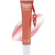 Aloe Colors Peptide Sun Protection Lip Balm Хидратиращ балсам за устни със слънцезащита, който дарява комфорт, подхранване & впечатляващ блясък с аромат на ванилия 15ml - Vanilla Cake Aloe Colors Peptide Sun Protection Lip Balm Хидратиращ балсам за устни със слънцезащита, който дарява комфорт, подхранване & впечатляващ блясък с аромат на ванилия 15ml - Vanilla Cake