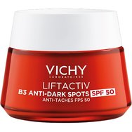 Vichy Promo Liftactiv B3 Anti-Dark Spots Day Cream Spf50, 50ml & Подарък B3 Face Serum 5ml & Capital Soleil UV- Age Daily Spf50+, 3ml & торбичка 1 бр