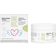 One Hug Baby Nappy Cream One-Press 50ml - Водоустойчив успокояващ крем за смяна на пелена One Hug Baby Nappy Cream One-Press 50ml - Водоустойчив успокояващ крем за смяна на пелена