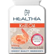 Healthia Krill Oil 500mg 60 Softgels