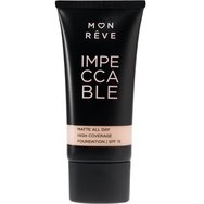 Mon Reve Impeccable All Day Matte Foundation with Spf15, 30ml - 105