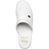 Scholl Shoes Back Guard Бели удобни обувки, които придават правилна стойка и естествено безболезнено ходене 1 чифт Scholl Shoes Back Guard Бели удобни обувки, които придават правилна стойка и естествено безболезнено ходене 1 чифт