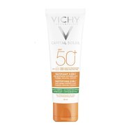 Vichy Capital Soleil Mattifying 3 in 1 Daily Shine Control Care SPF50+ Слънцезащитен крем за лице, който поддържа матова кожа 50