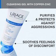 Uriage Bariederm Cica Cleansing Gel with Copper - Zinc 200ml