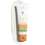 Vichy Capital Soleil Mattifying 3 in 1 Daily Shine Control Care SPF50+ Слънцезащитен крем за лице, който поддържа матова кожа 50