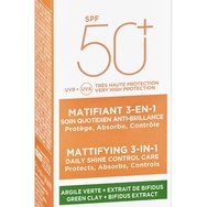 Vichy Capital Soleil Mattifying 3 in 1 Daily Shine Control Care SPF50+ Слънцезащитен крем за лице, който поддържа матова кожа 50