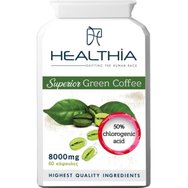 Healthia Superior Green Coffee 8000mg 60caps