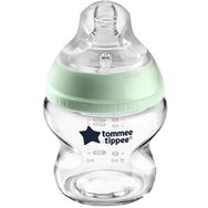 Tommee Tippee Closer to Nature Glass Bottle Slow Flow 0m+, 150ml, Код 42243790 - Зелено