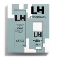 Lierac Promo Homme Global Anti-Aging, Anti-Wrinkles Firms - Moisturizes Fluid 50ml & Подарък Deodorant Anti-Transpirant 48h Anti-Traces 50ml