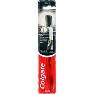 Colgate Slim Soft Advanced Gold Charcoal Toothbrush 1 брой - черен