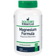Doctor's Formulas Magnesium 120caps - Хранителна добавка с магнезий за добро функциониране на нервната и опорно-двигателния апарат Doctor's Formulas Magnesium 120caps - Хранителна добавка с магнезий за добро функциониране на нервната и опорно-двигателния апарат