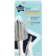 Tommee Tippee 2in1 Clean Bottle & Teat Brush 1 бр Tommee Tippee 2in1 Clean Bottle & Teat Brush 1 бр