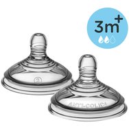 Tommee Tippee Advanced Anti-Colic Medium Flow Teets 3m+ Код 422581, 2 бр