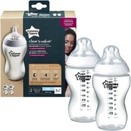 Tommee Tippee Closer to Nature PP Baby Bottle 3m+ код 42262085, 2x340ml
